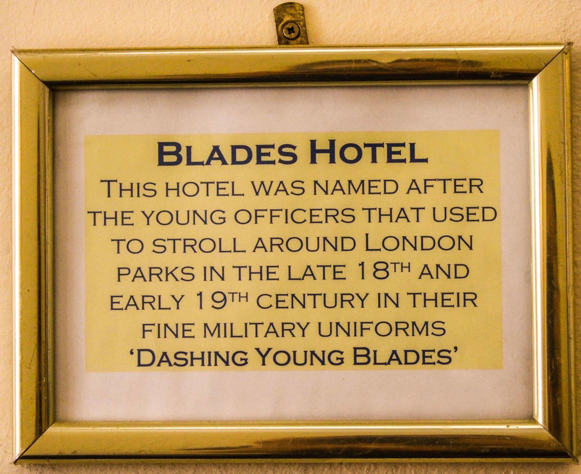 Blades Hotel Лондон Экстерьер фото
